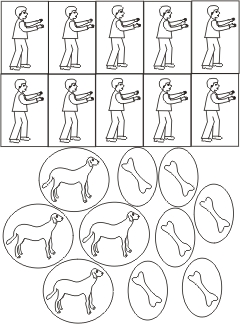 Jocul multimilor. Jetoane de colorat. Jocul tau preferat!