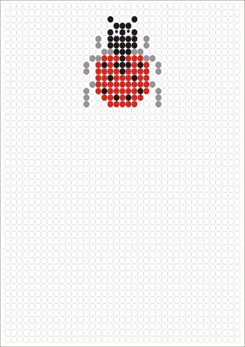 Gargarita de colorat. Deseneaza o gargarita din cercuri!