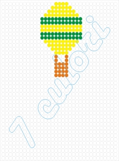 Balon de colorat. La plimbare in balon