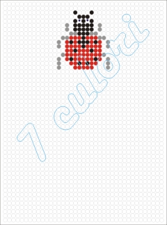 Cargarita de colorat. Coloreaza o gargarita din cercuri! Plansa de colorat - gargarita.